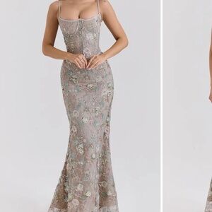 House of CB Naima  Embroidered Sequin